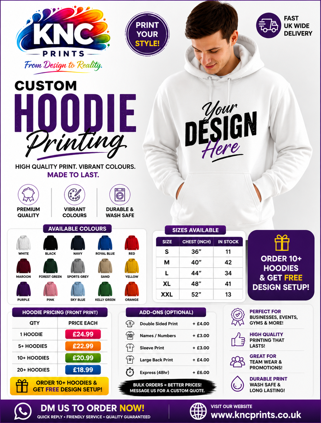 Custom Hoodie Printing